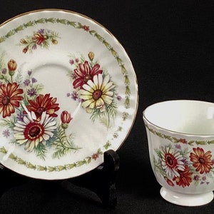 Duchess -English bone China teacup and saucer