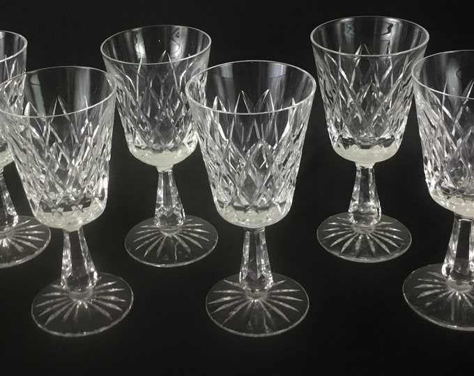 Waterford Crystal Kinsale Cordial Glass Set of 5 Glasses Waterford