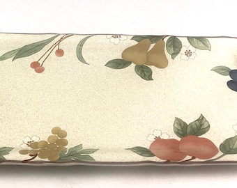 Mikasa -country Classics-fruit panorama-13”-tray/platter