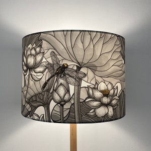 Golden Dragonfly Lampshade