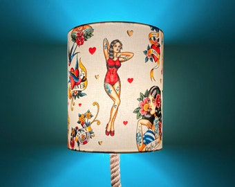 Anchor & Rope Pin-Up Table Lamp