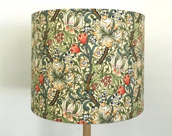 William Morris Golden Lily Lampshade