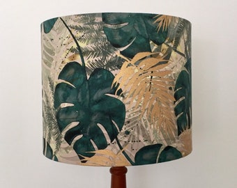 Gold Palm Lampshade