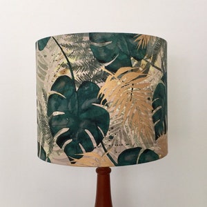 Gold Palm Lampshade