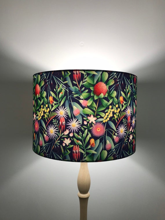 Australian Flora Lampshade Australia Australian Flora Lampshade Australia, Lamp Shade Harp Fitting Australia