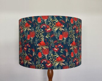 Red Banksia Flower Lampshade