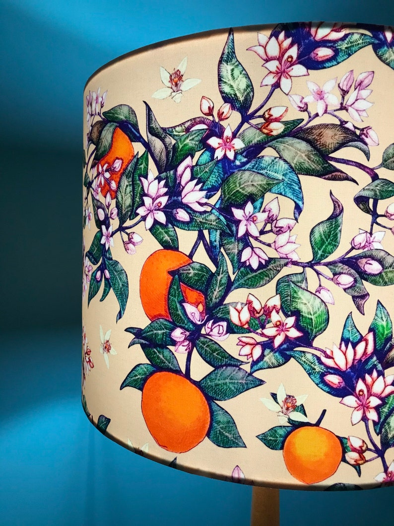 Orange Blossom Lampshade image 2