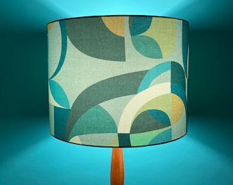 Drum Mid Century Modern MCM lampshade