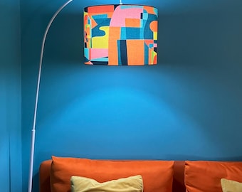 Asymmetrical Mid Century Colourful Shade