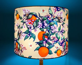 Orange Blossom Lampshade