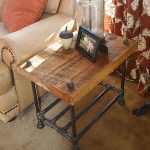 Reclaimed Barn Wood End Table Coffee Table Night Stand Side Table
