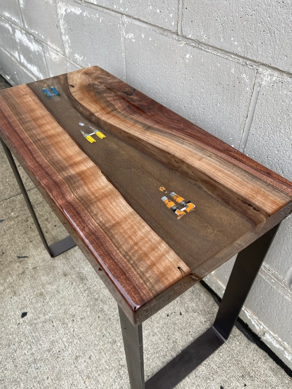 Star Wars Tatooine Theme River Table Epoxy End Table Coffee Etsy