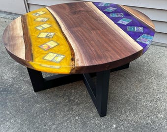 Pokemon Card TCG River Coffee End Table