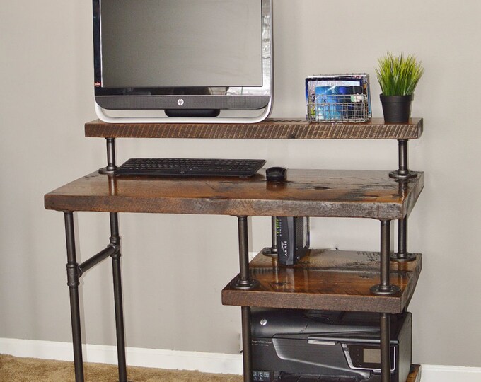 Barn Wood Desk Etsy