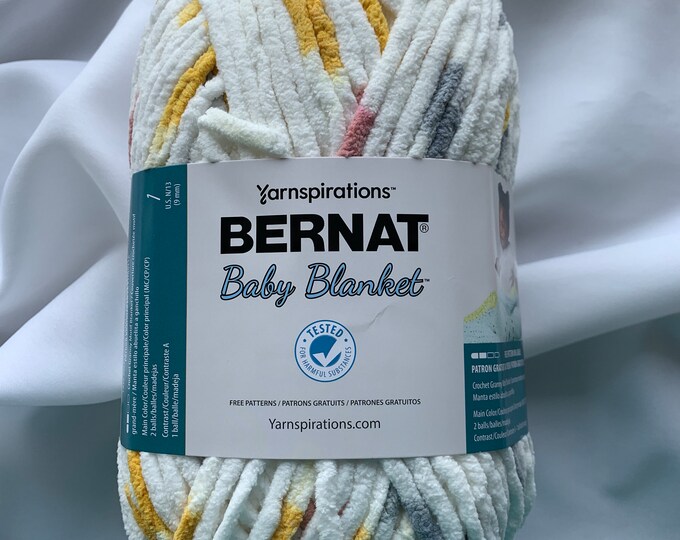 CARROT ORANGE 12002 Bernat Blanket Brights 10.5 Oz Skein Bernat Blanket