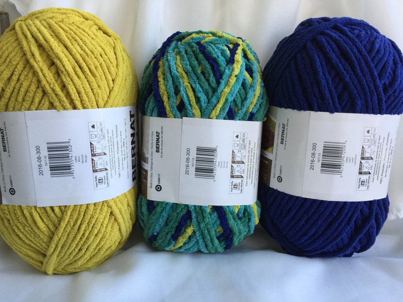Moss 10803 Bernat Blanket Yarn Big 10.5 oz Skein UPC Etsy