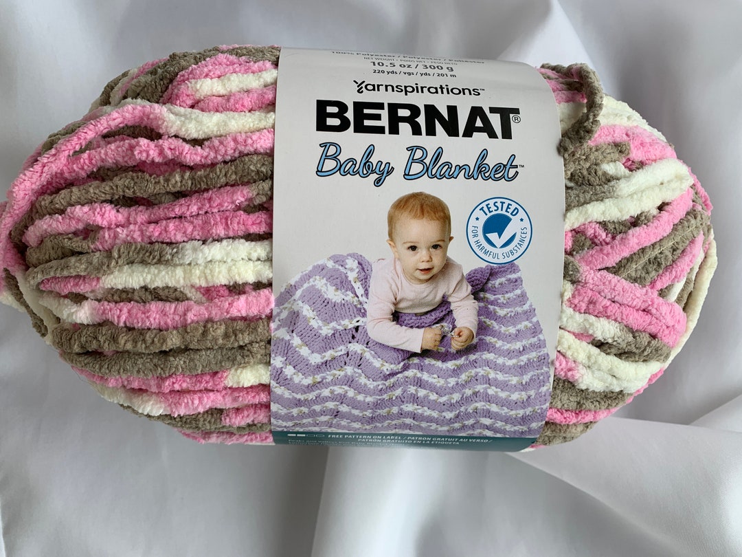 Bernat Yarn Bernat Baby Blanket Light Pink Blanket Tutorial Bernat
