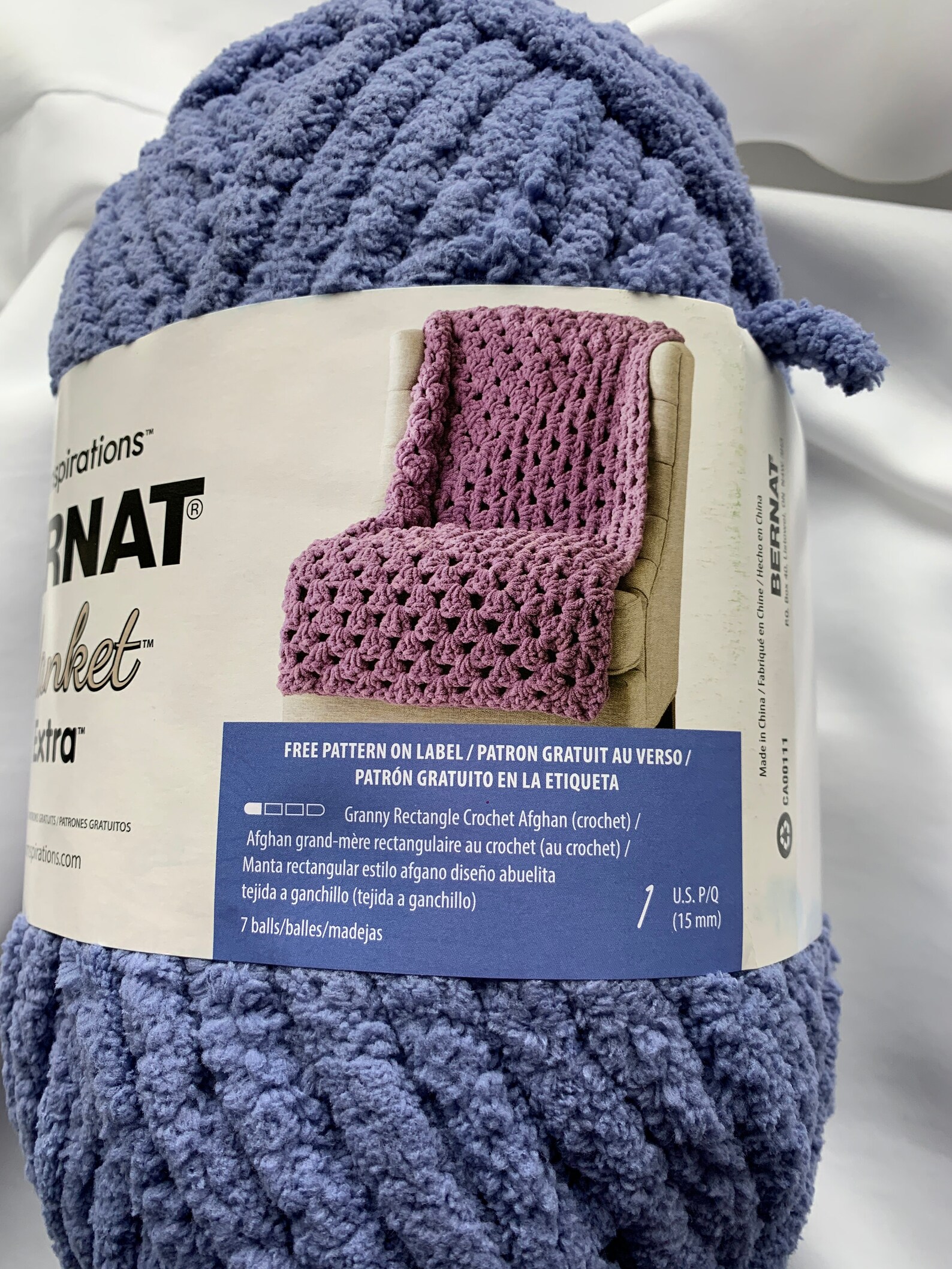 NAVY 27011 Bernat Blanket EXTRA Yarn 97yds 10.5 Oz Skein Etsy