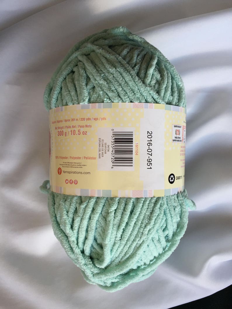 Seafoam 04736 Bernat Baby Blanket Yarn10.5 oz Skein UPC Etsy