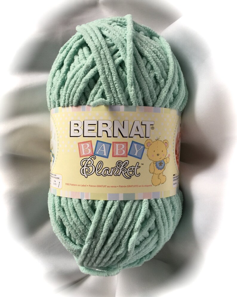 Seafoam 04736 Bernat Baby Blanket Yarn10.5 oz Skein UPC Etsy
