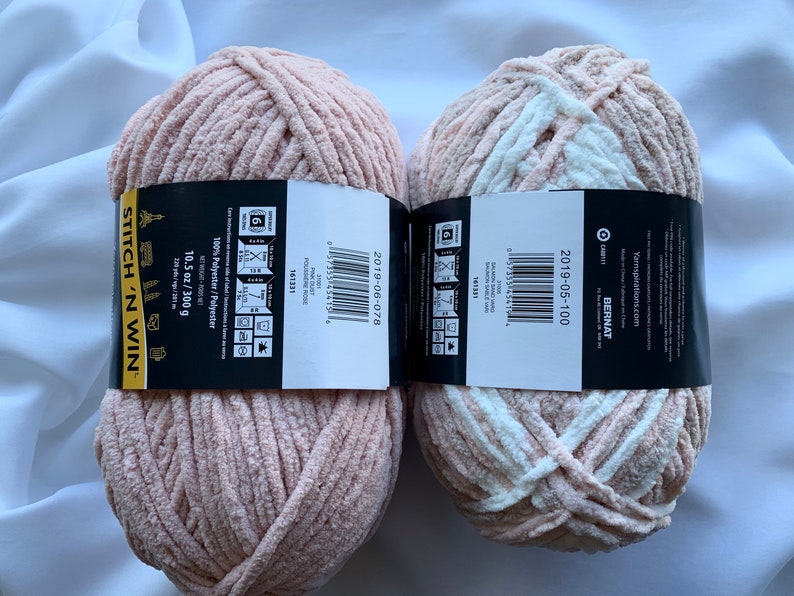 SALMON SAND VARG 31005 Bernat Blanket Yarn 10.5 oz Skeins Etsy