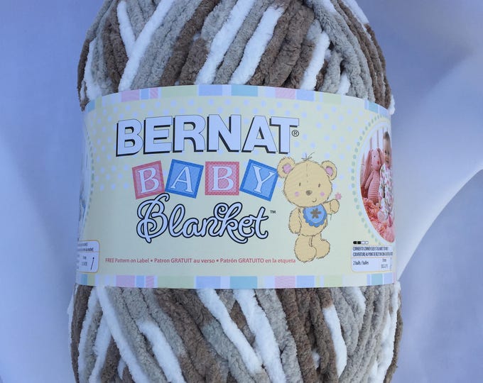 Pebble Beach 04740 Bernat Baby Blanket Yarn 10.5 Oz Skein 220 Yds UPC