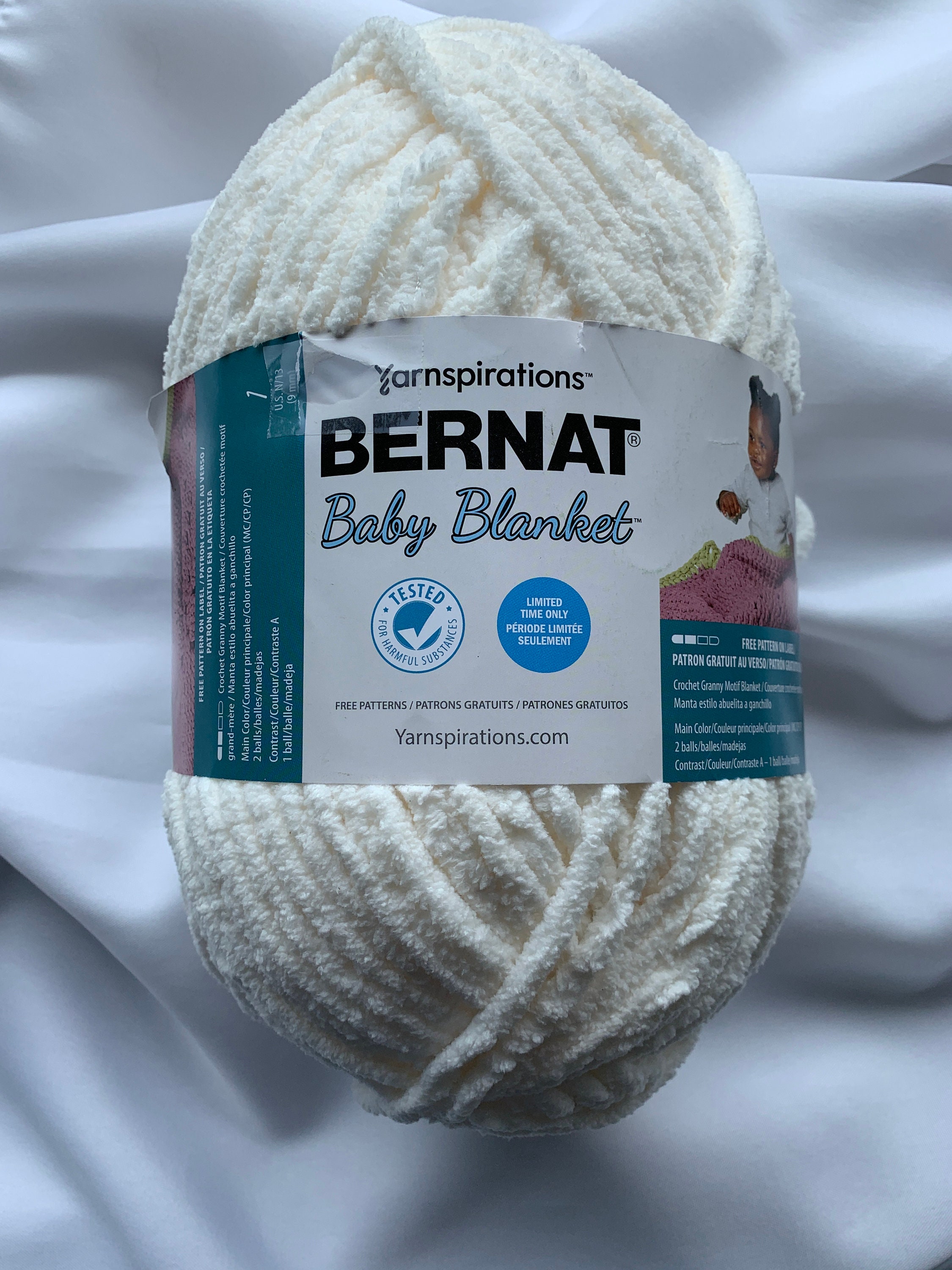 DEEP SEA 10920 Bernat Blanket Yarn 220yds 10.5 Oz Skein Super Bulky 6  Chenille Winter Warm Yarn Crochet Knit Dcoyshouseofyarn 