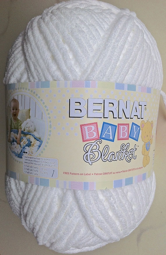 White Bernat Baby Blanket Yarn 04005 10 5 Oz Skein Crochet Knitting Yarn White Super Bulky Baby Blanket Dcoyshouseofyarn White Bernat Baby Blanket Yarn 04005 10 5 Oz Skein Crochet Knitting Yarn White Super Bulky Baby Blanket Dcoyshouseofyarn