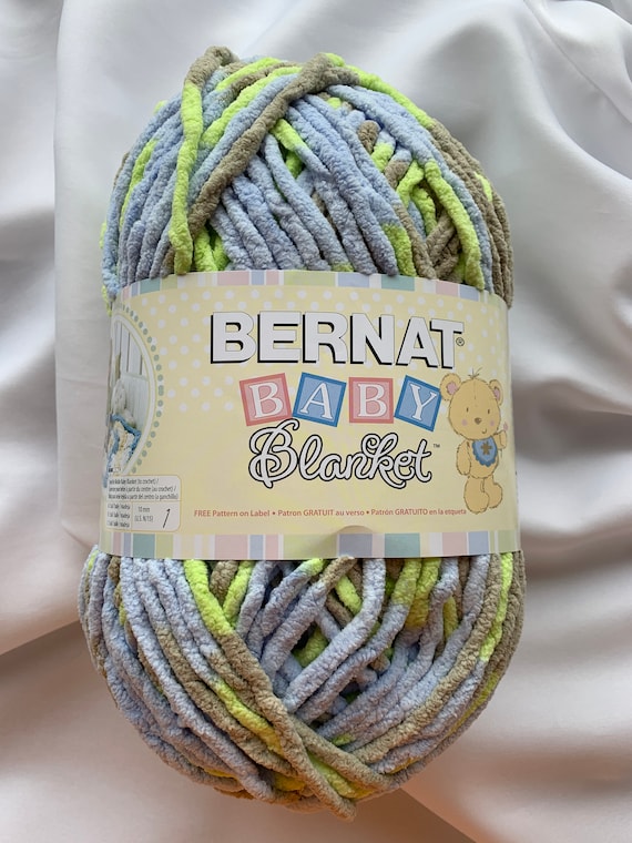 Bernat baby blanket 2025 yarn little boy dove