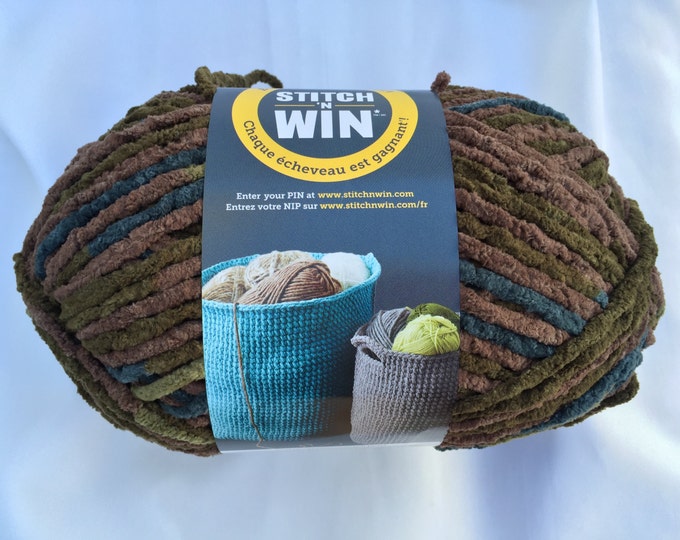 SPRUCEWOOD 04750 Bernat Blanket Yarn Big 10.5 Oz Skein Bernat Blanket