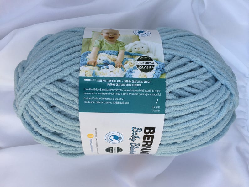 6 Overcast Bernat Baby Blanket Yarn 2yds 10 5 Oz Skein Super Bulky Chenille Crochet Knitting Supply Bernat Stitch N Win Sewing Fiber Macrame Vadel Com
