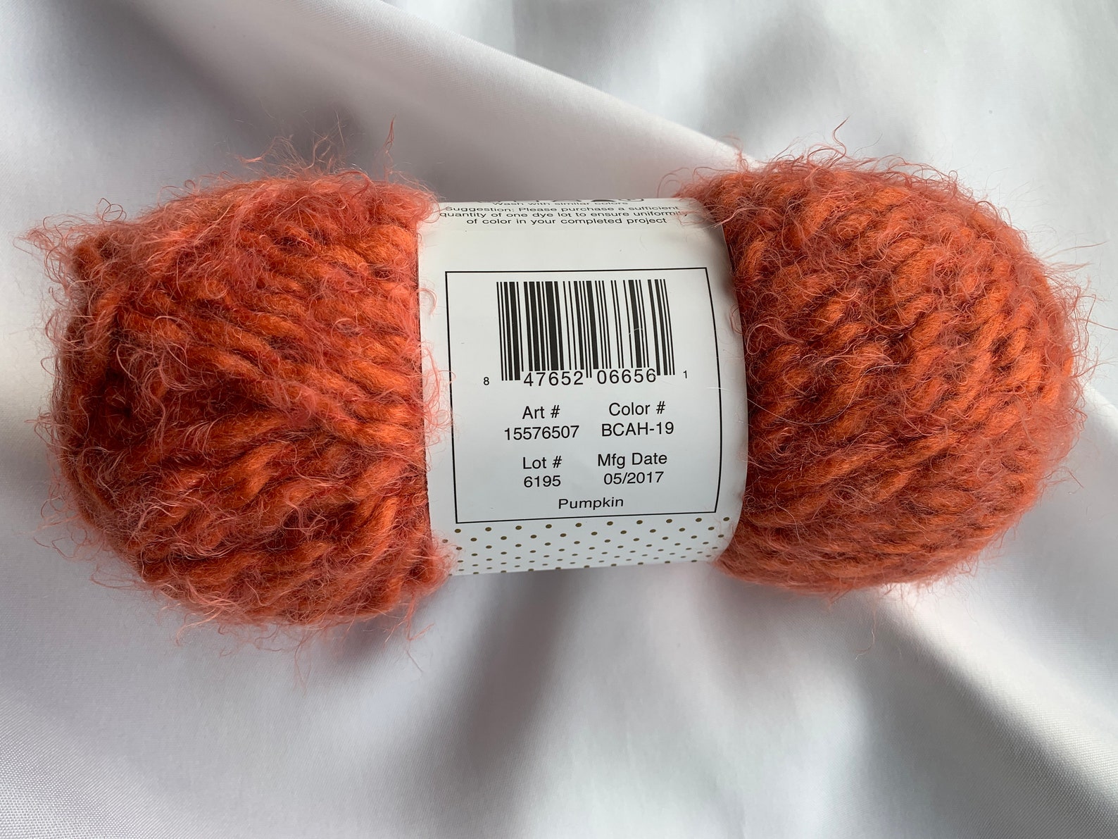 Angel Hair Yarn PUMPKIN BCAH19 by Buttercream Luxe Craft 3.5 Etsy
