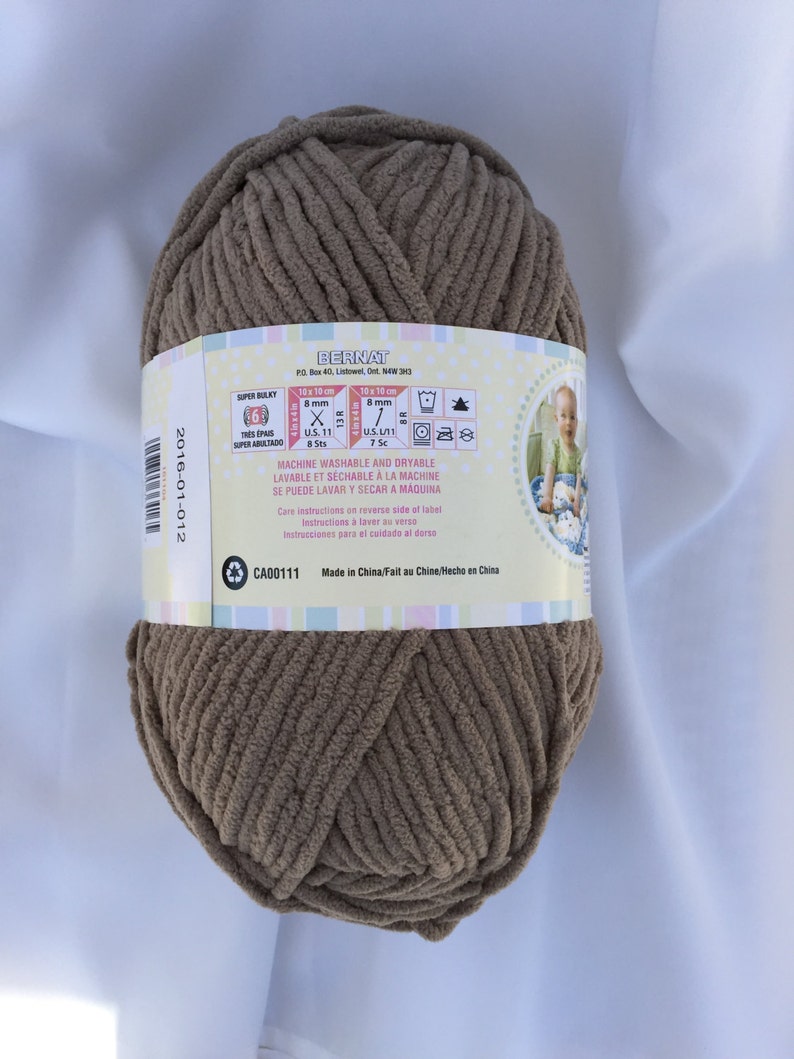 BABY SAND 04010 Bernat Baby Blanket YARN Big 10.5 Oz Skein Etsy