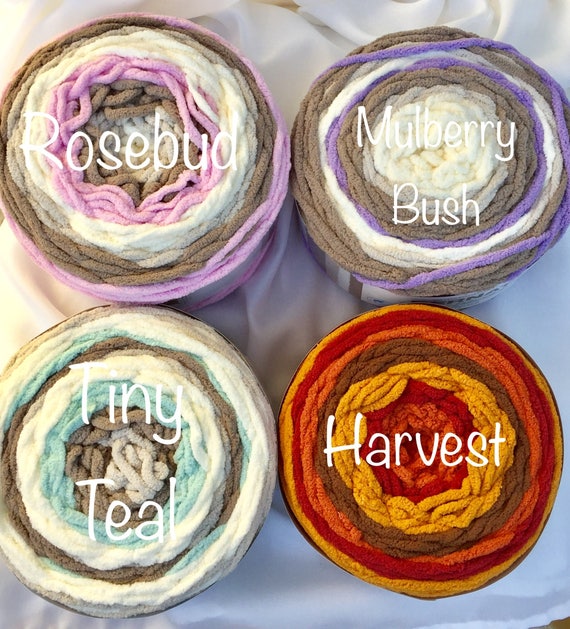Bernat Blanket Stripes Skein 10.5 Oz 220 Yds Super Bulky6 Popsicle Mulberry Bush Teal Zeal Seaside Rosebud Dcoyshouseofyarn Etsy
