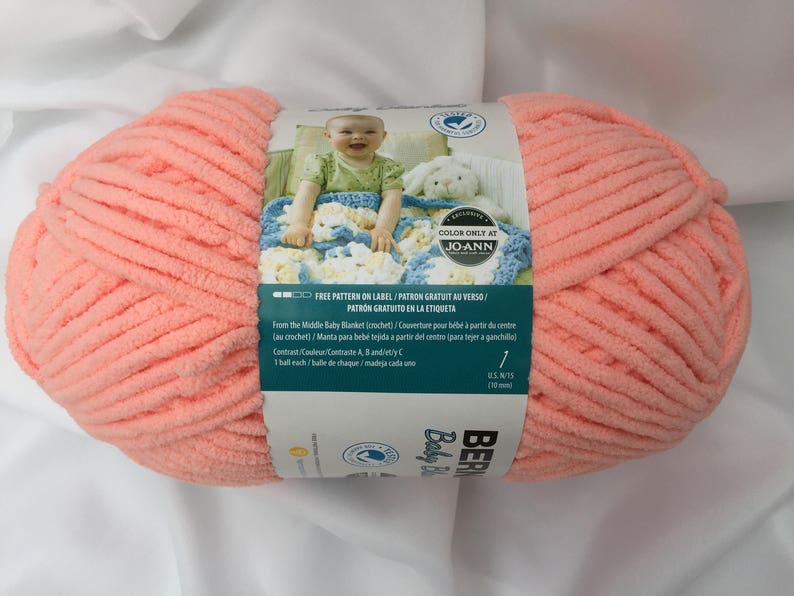 Coral Blossom Bernat Baby Blanket Yarn 2yds 10 5 Oz 300g Super Bulky Chenille Crochet Knitting Supply New Color 6 Sewing Fiber Craft Supplies Tools Supermamalab Com