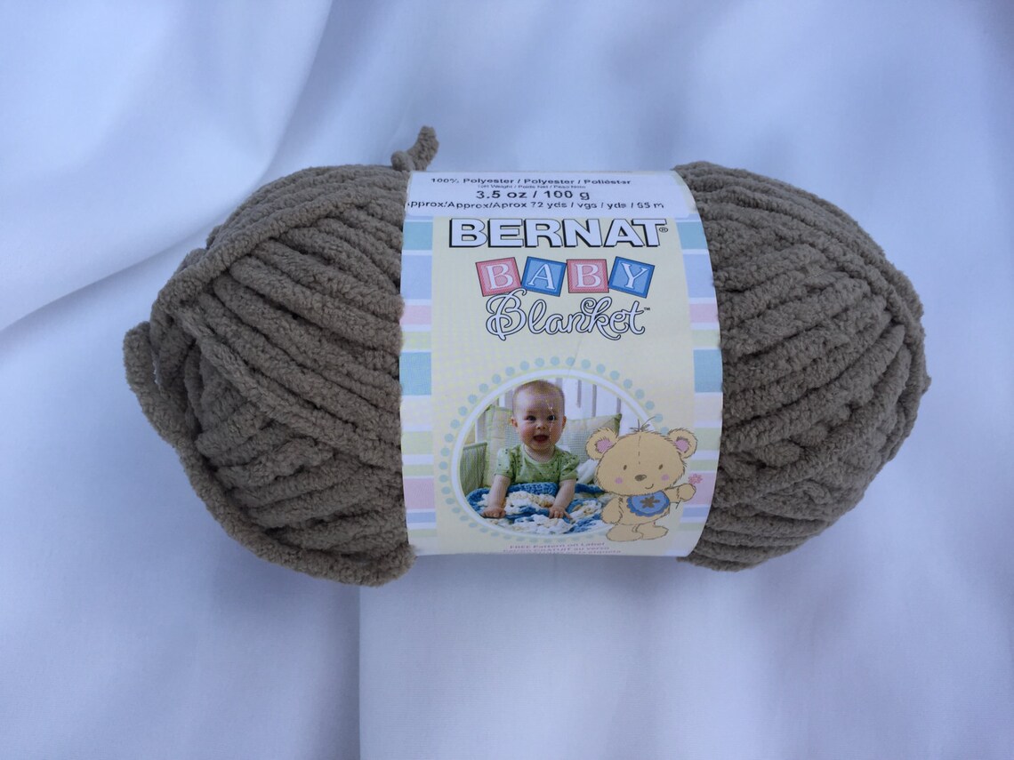 SAND BABY 03010 Bernat Baby Blanket Yarn 3.5 Oz. 100g 72yds Etsy