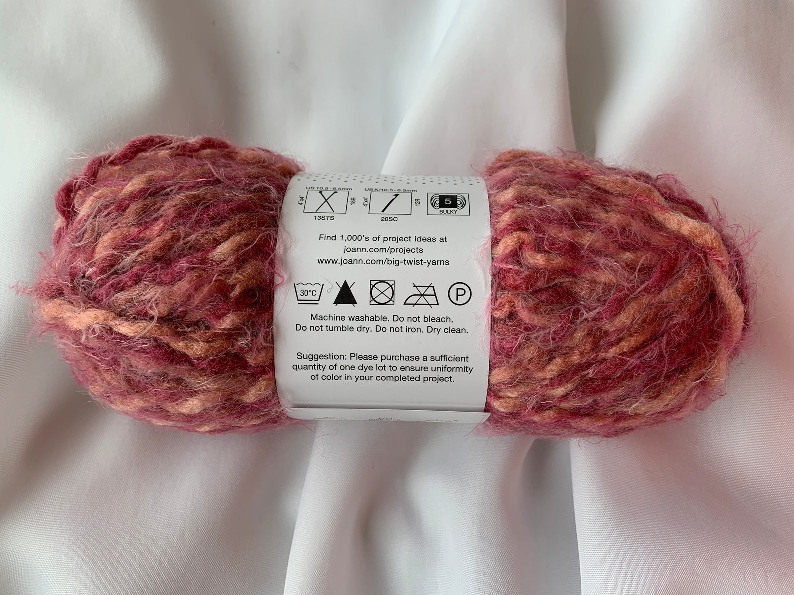 PINK MULTI Angel Hair Yarn Buttercream Luxe Craft 3.5 Oz Etsy