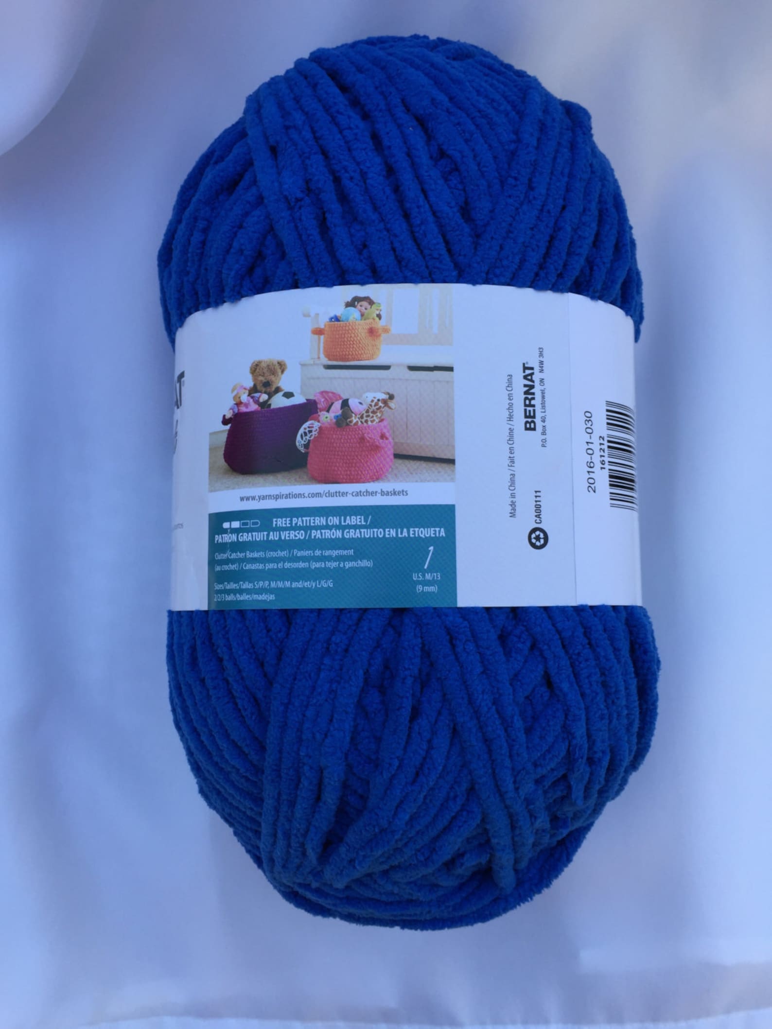 ROYAL BLUE 12006 Bernat Blanket Yarn 10.5 Oz Skein Super Etsy