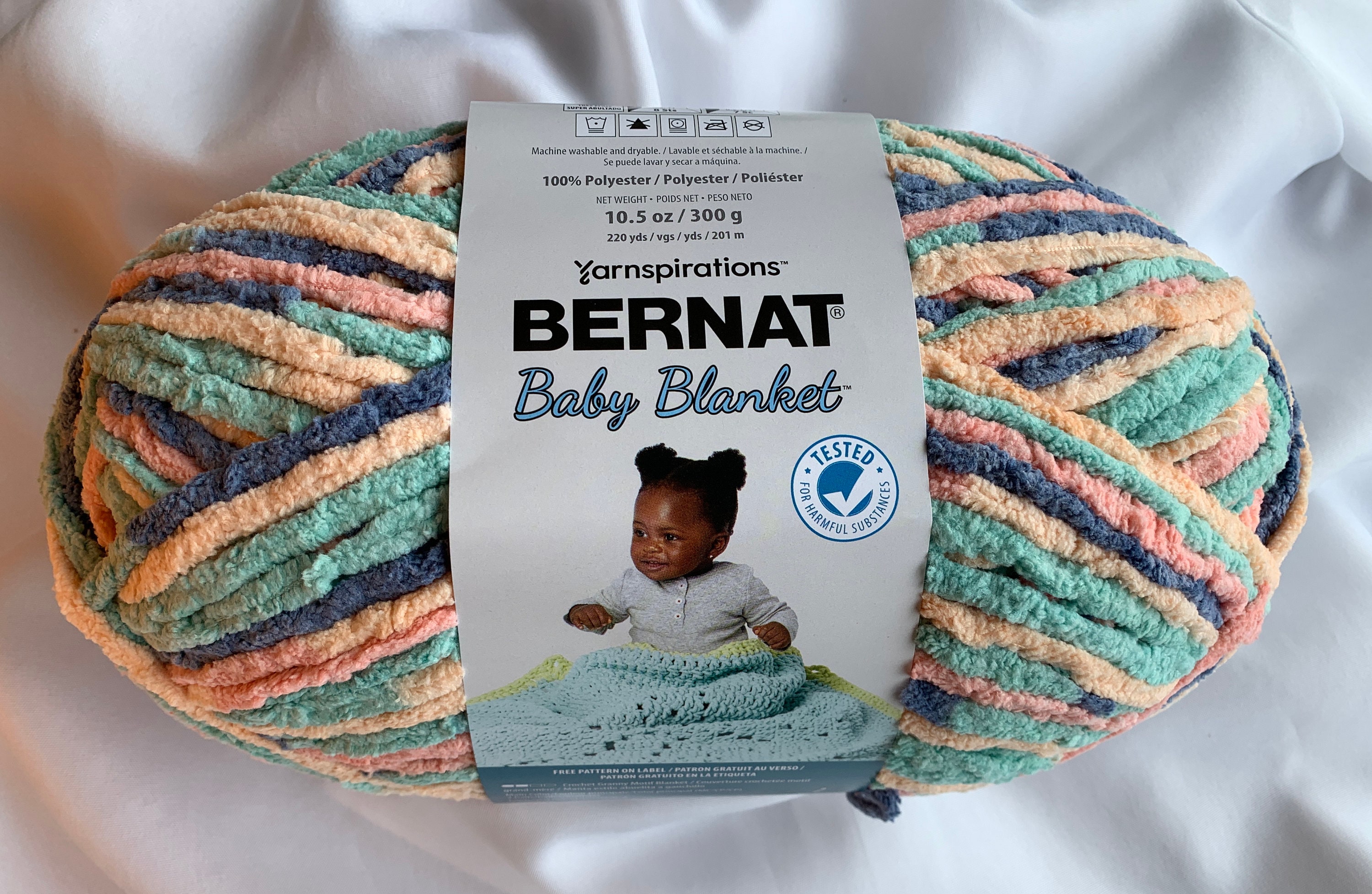 Bernat baby blanket yarn 10.5 oz patterns sales
