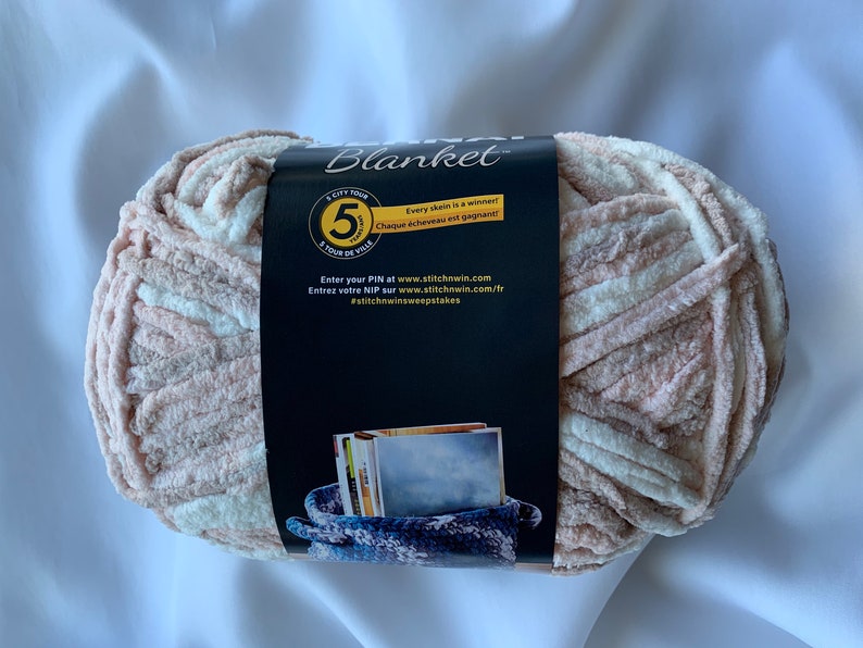 SALMON SAND VARG 31005 Bernat Blanket Yarn 10.5 oz Skeins Etsy