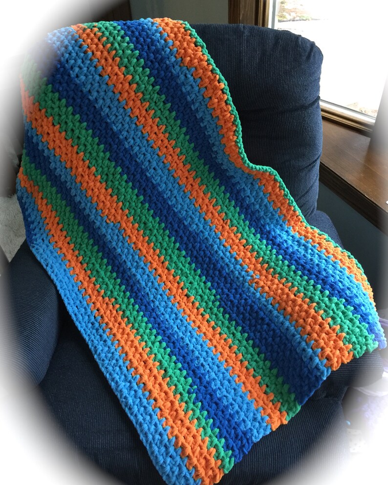 Bernat Blanket Yarn Stripes 161250 Skein 10.5 oz 220 yds Etsy