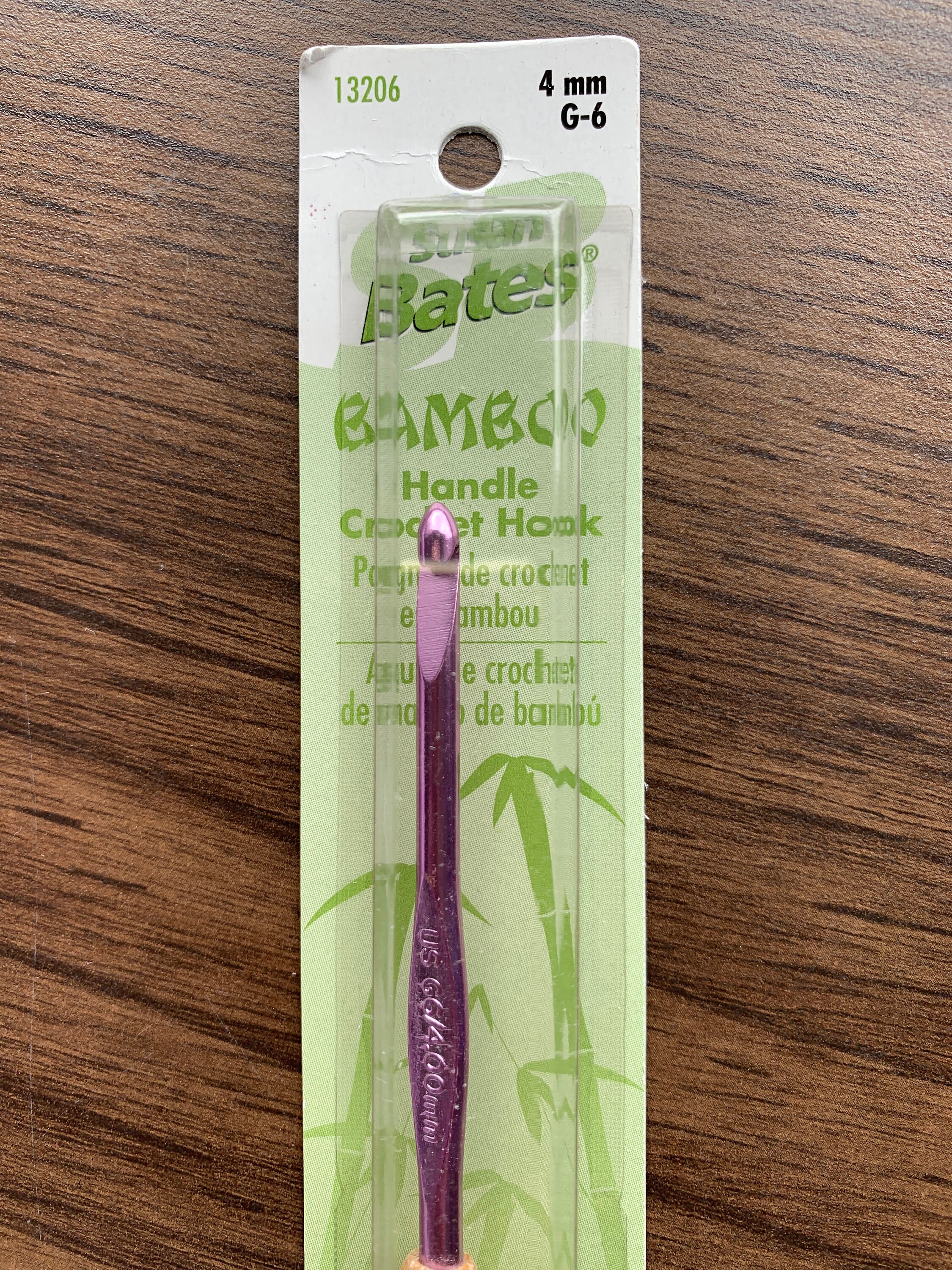 Lion Brand Bamboo Crochet Hook Set - Sizes G, H & I - Each