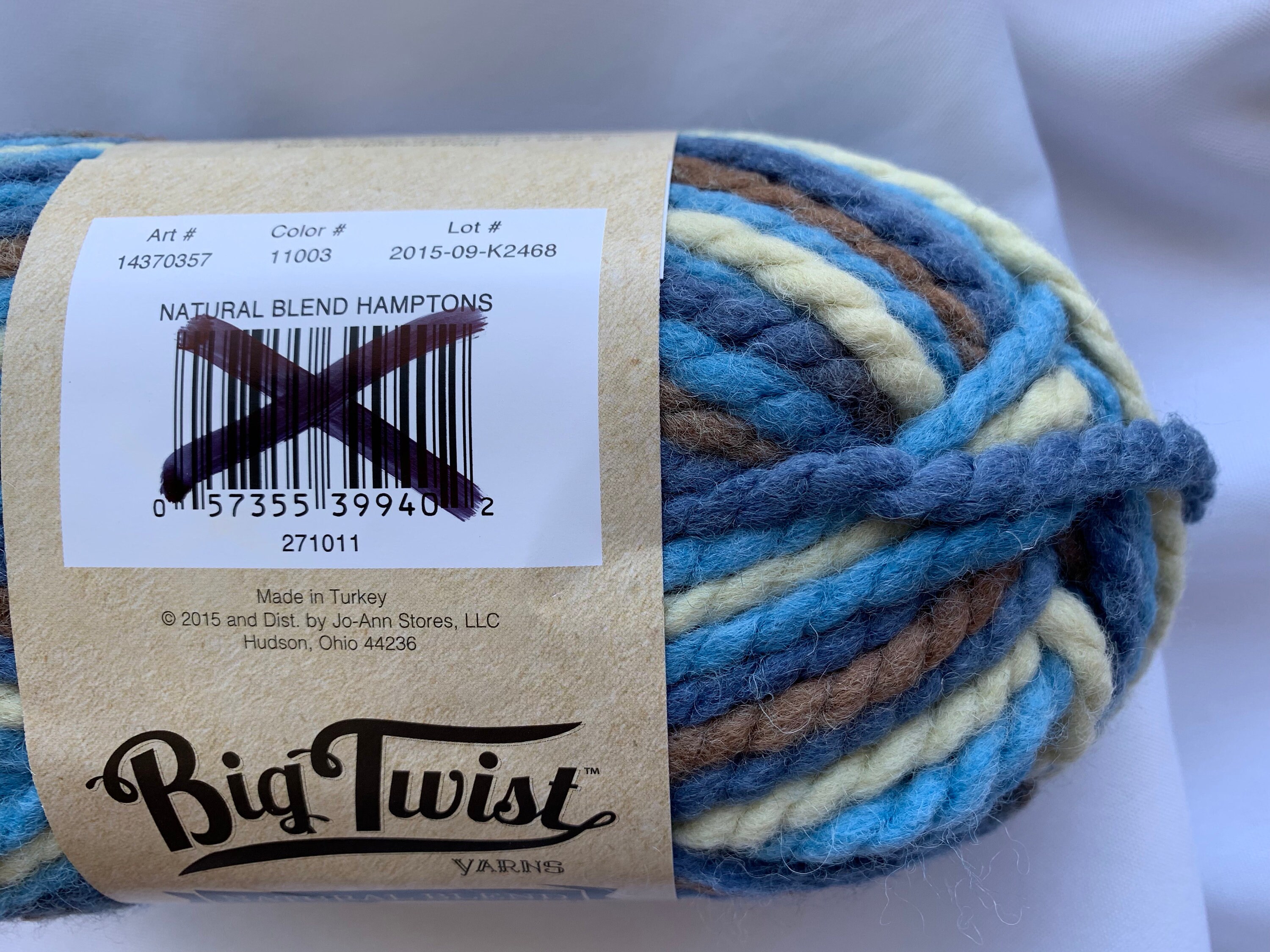 Big Twist Yarns Natural Blends Hamptons 11003 Bulky 6 4.2 Etsy