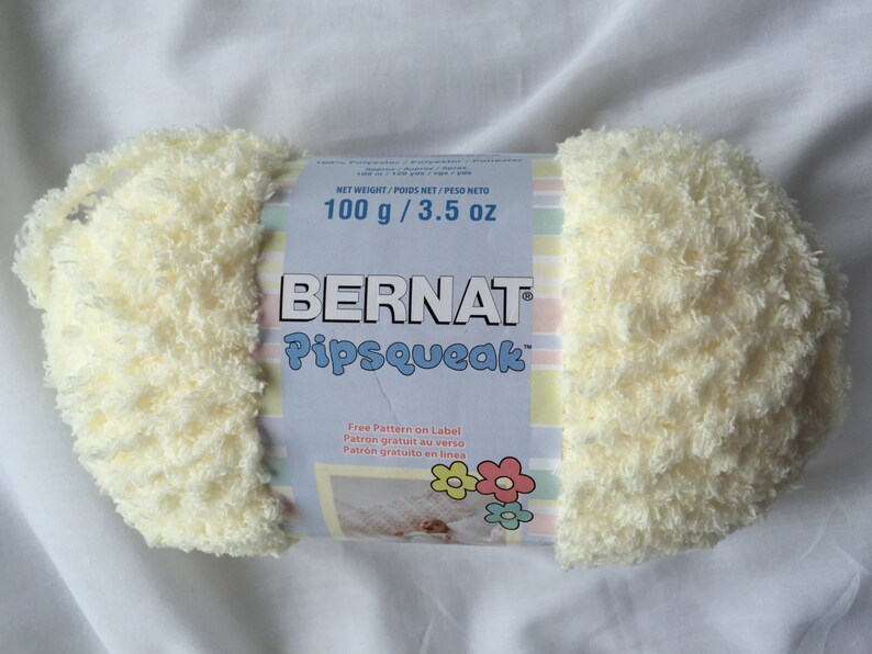 Vanilla 59008 Bernat Pipsqueak Yarn 3 5 Oz 100g 120 Yds Fluffy Baby Blanket Yarn Accessory Yarn Knitting Crochet Supply Vanilla 59008 Bernat Pipsqueak Yarn 3 5 Oz 100g 120 Yds Fluffy Baby Blanket Yarn Accessory Yarn Knitting Crochet Supply