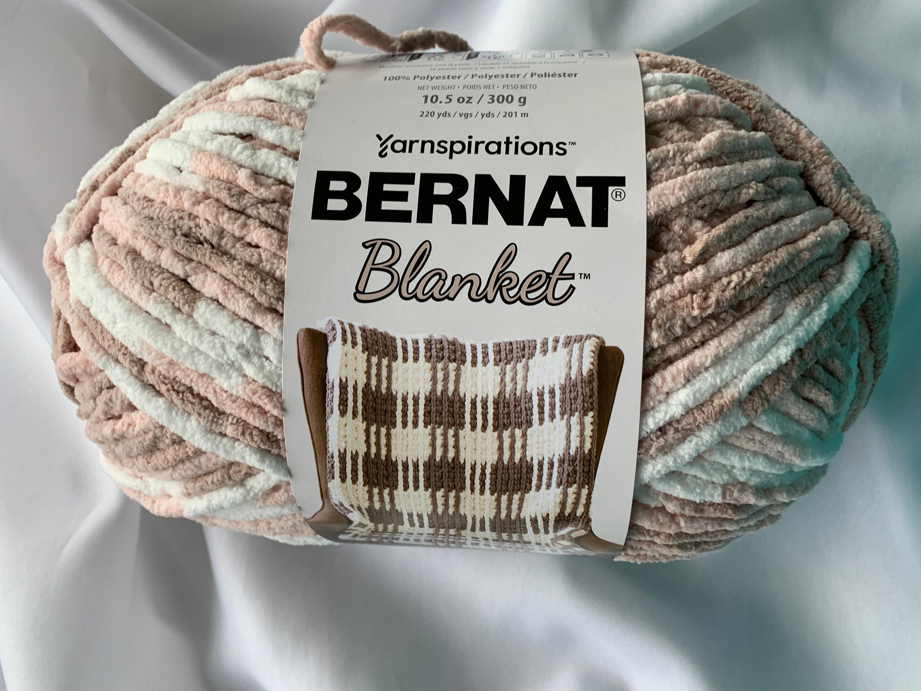 Bernat Blanket Brights SCHOOL BUS YELLOW 12003 Yarn Big 10.5 Oz Skein / Bernat  Blanket Yarn New Colors 