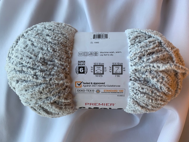 Premier Yarns Snow Cone Licorice Color 201308 Super Bulky Etsy