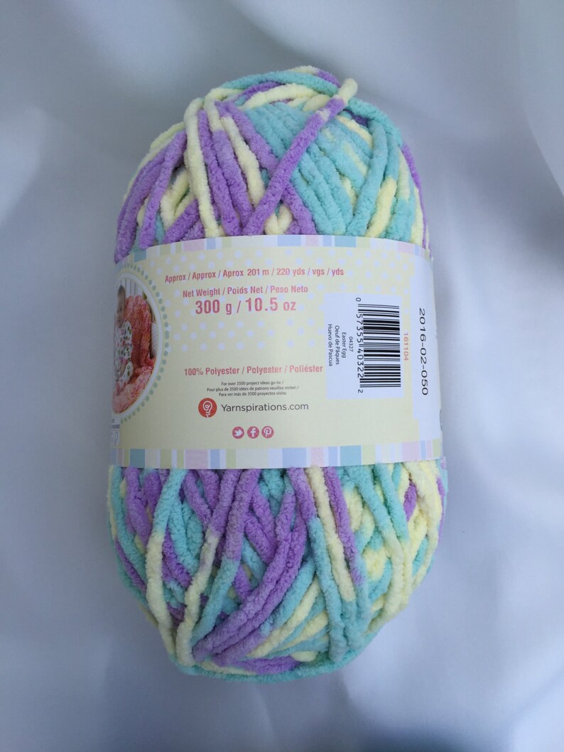 Easter Egg 04327 Yarn Big 10.5 oz Skein Bernat Baby Blanket Etsy