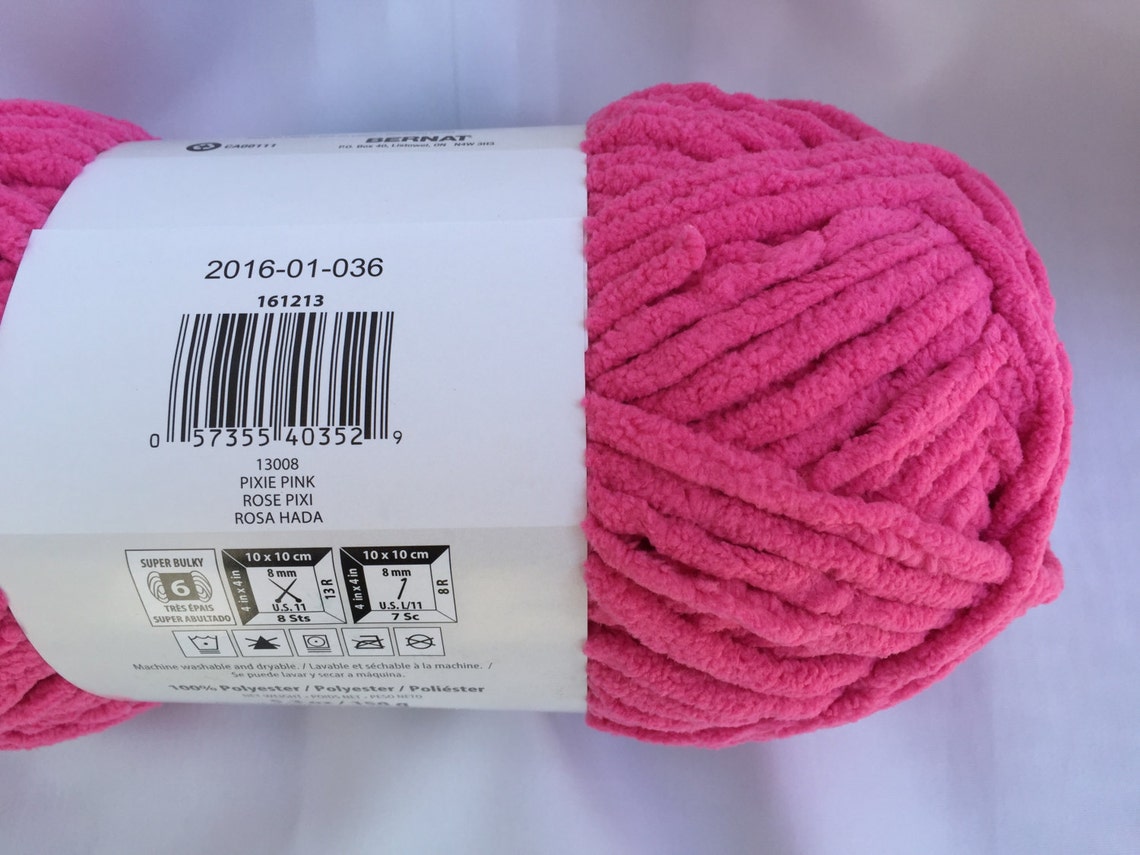 PIXIE PINK 13008 Bernat Blanket Brights 150g 5.3 Oz Etsy
