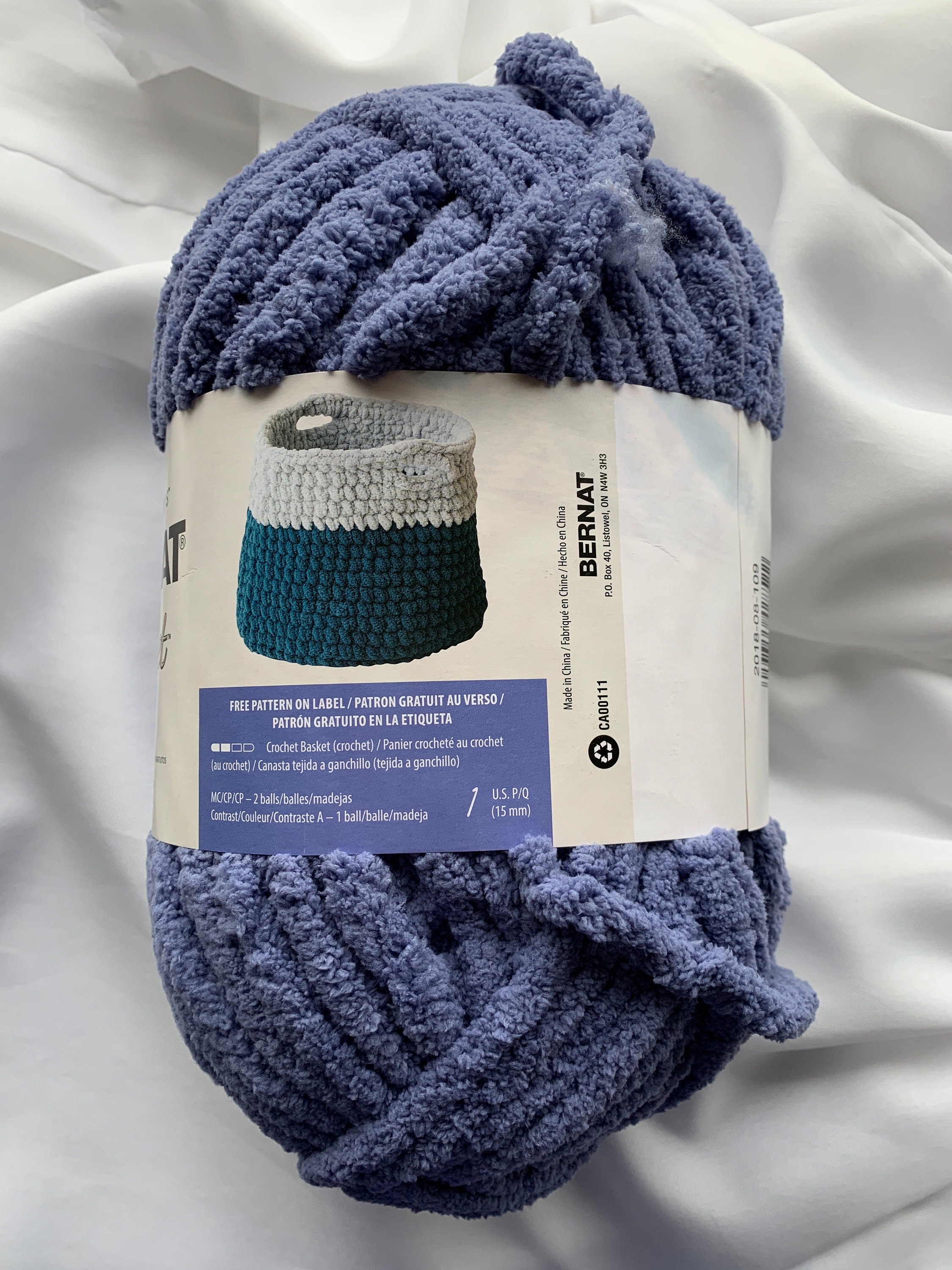 NAVY 27011 Bernat Blanket EXTRA Yarn 97yds 10.5 oz Skein Etsy