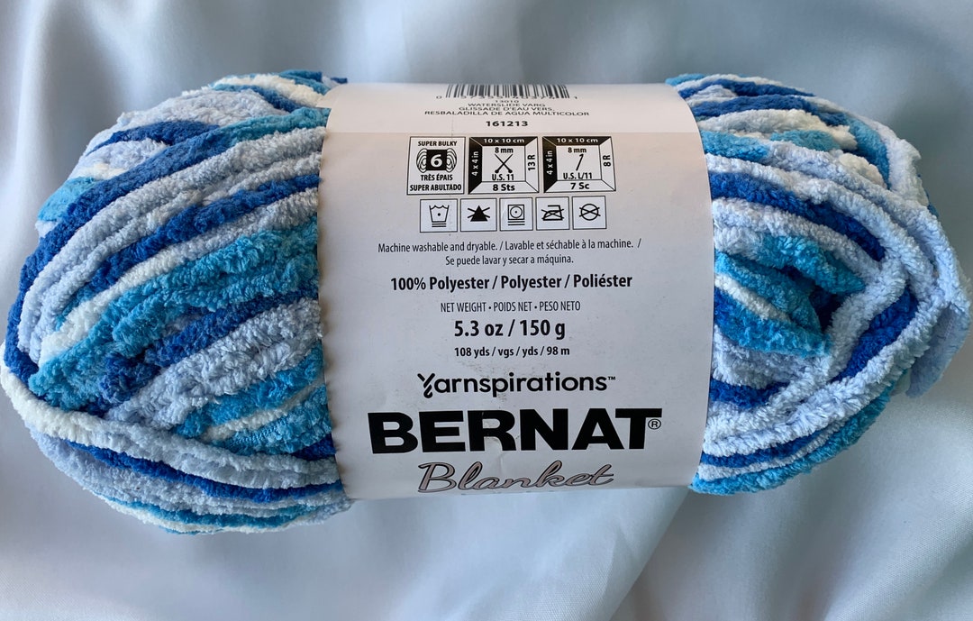 WATERSLIDE VARG 13010 Bernat Blanket Brights / 150g 5.3 Oz / Super